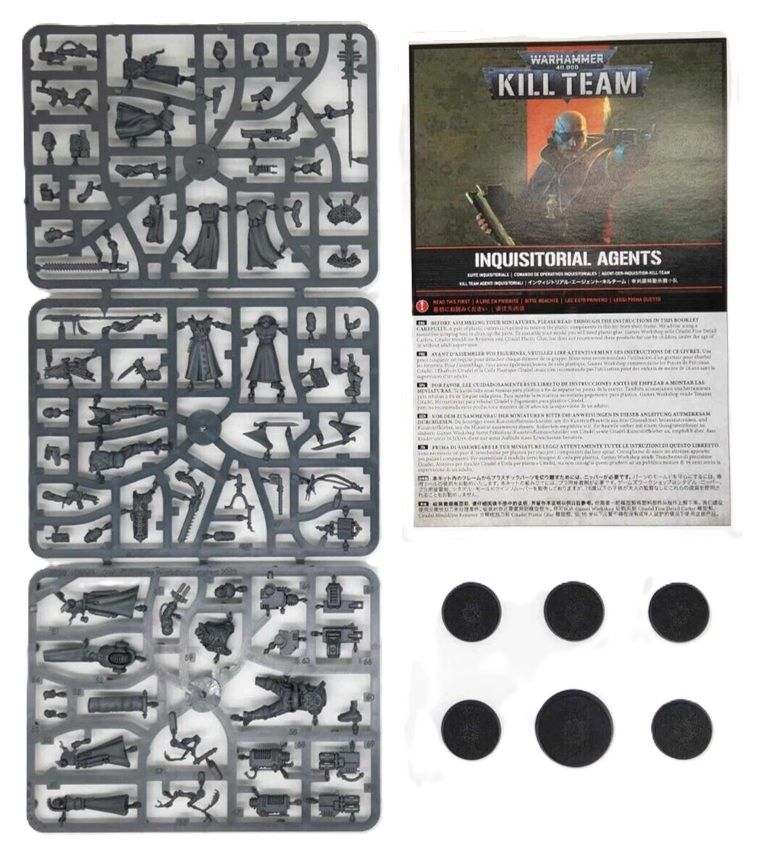 Imperial Agents Inquisitorial Agents 7 Figures On Sprues- CPIA
