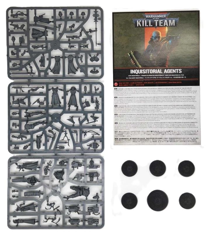 Imperial Agents Inquisitorial Agents 7 Figures On Sprues- CPIA