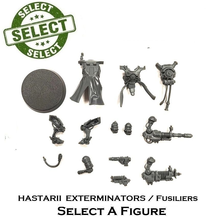 Adeptus Mechanicus Hastarii Single Figures Off Sprues - SELECT A FIGURE