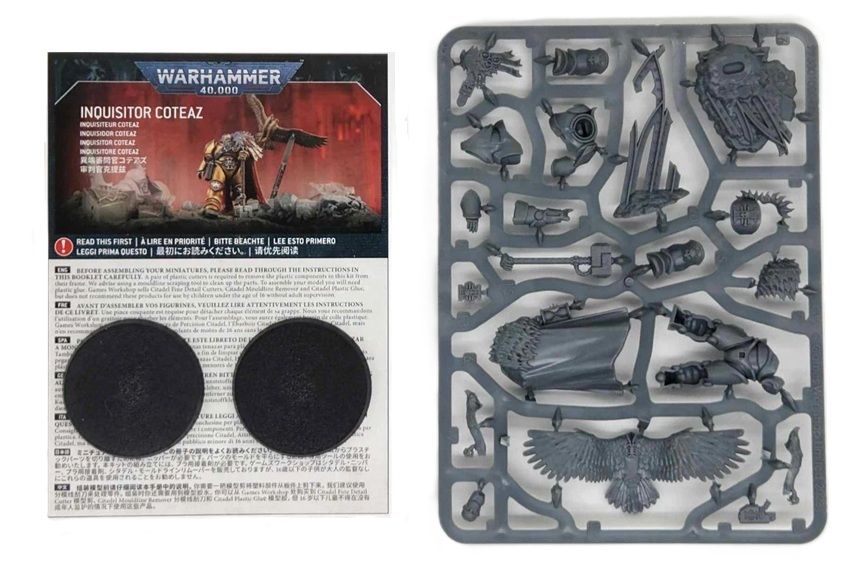 Imperial Agents Inquisitor Lord Coteaz Single Figures On Sprue - BS