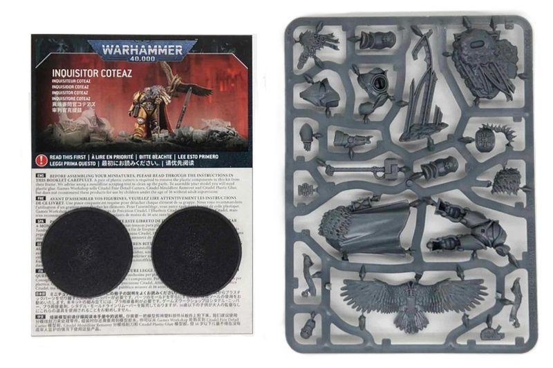 Imperial Agents Inquisitor Lord Coteaz Single Figures On Sprue - BS