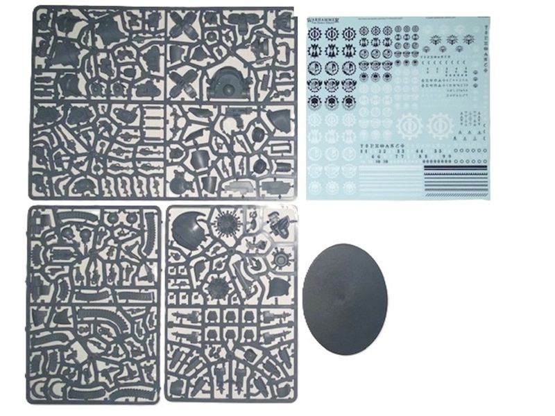 Mechanicum Thanatar Cavas Siege Automata On Sprues & One Macro Constructs Transfer Sheet - BS Mechanicum Thanatar Cavas Siege Automata On Sprues & One Macro Constructs Transfer Sheet - BS