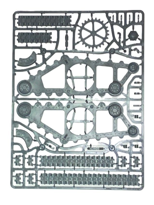 Mechanicum Triaros Armoued Conveyor On Sprues + Macro Constructs Transfer Sheet - BS