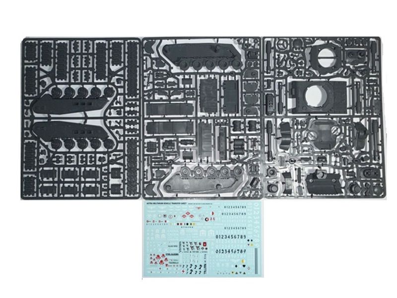 Astra Militarum Rogal Dorn Battle Tank On Sprues & Vehicle Transfer Sheet  - BS