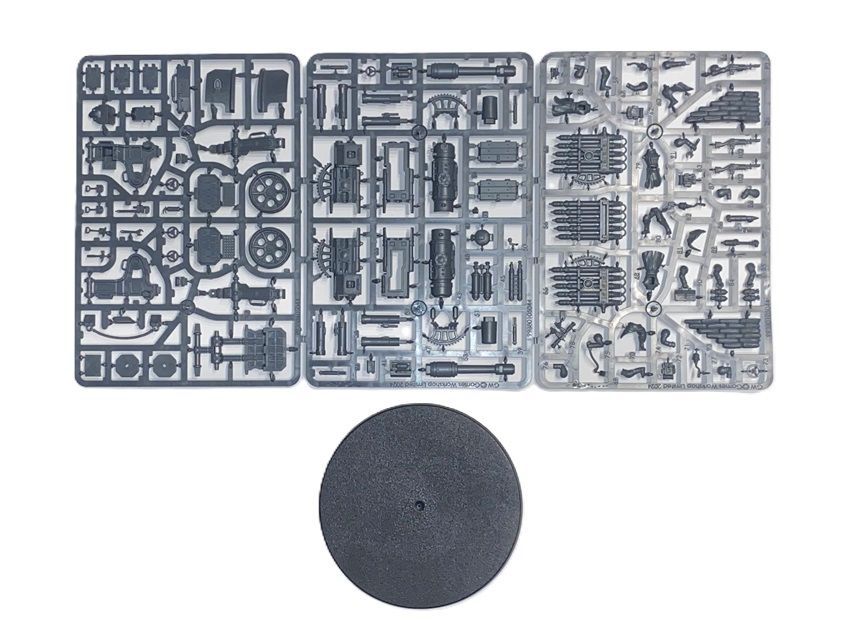 Astra Militarum Death Korps Of Krieg Artillery Team On Sprues - BS