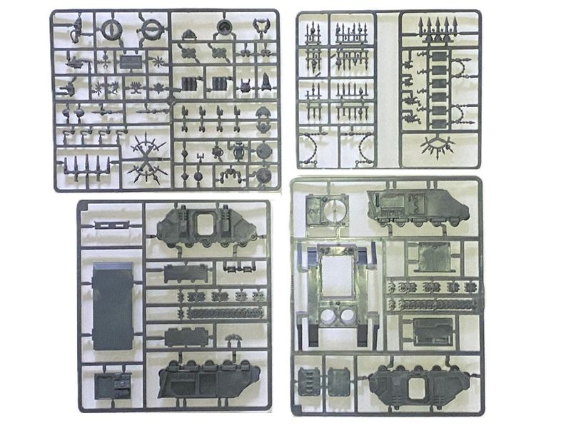 Chaos Space Marines Rhino Transport Vehicle  On Sprues- CPRC