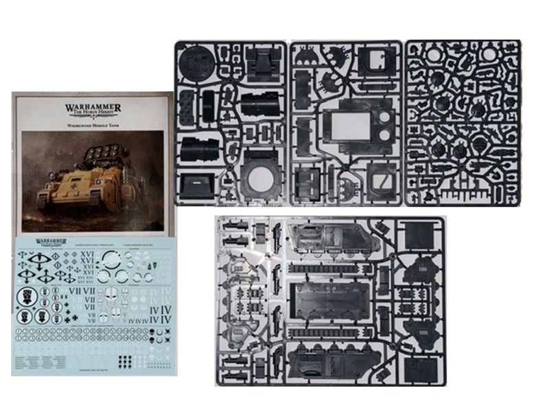 Legion Astartes Whirlwind Missle Tank On Sprues  - BS