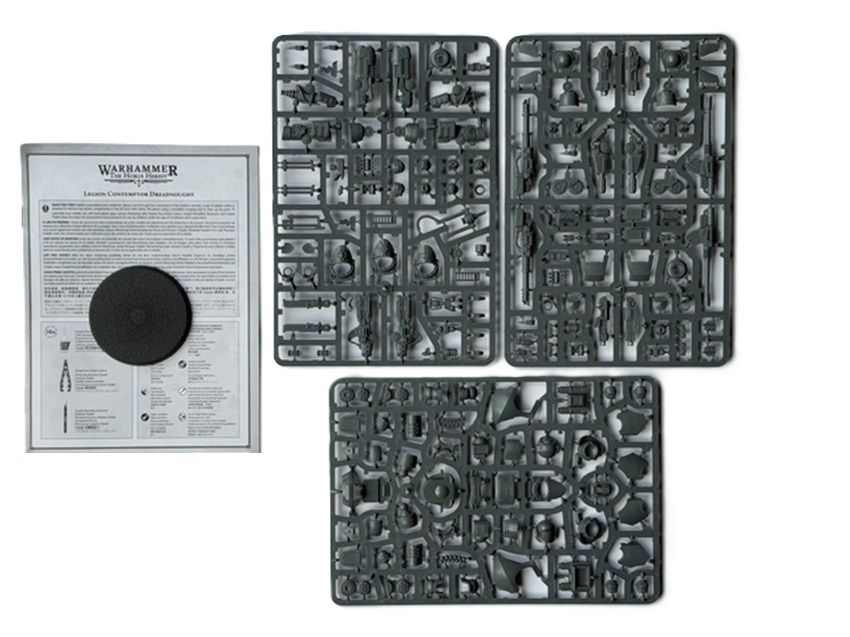 Legion Astartes Contemptor Dreadnaught On Sprues  - BS