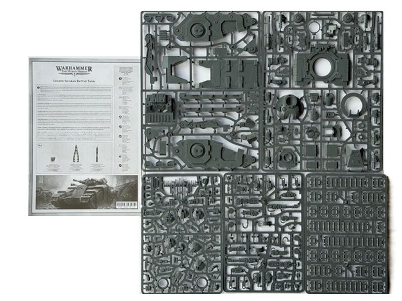 Legion Astartes Sicarian Battle Tank On Sprues  - BS