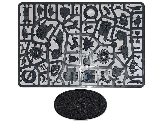 Necromunda Goliath Gang A Mauler Bike On Sprue