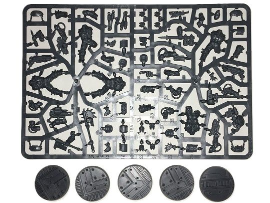 Necromunda Goliath Gang Members 5 Figures On Sprues