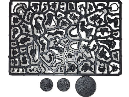 Necromunda Goliath Gang Members Stimmer & Forge-born 3 Figures On Sprues