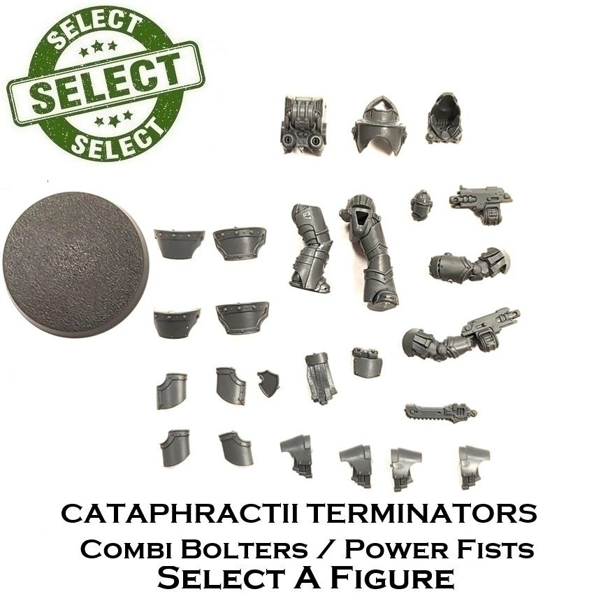 Legion Astartes Cataphractii Terminators with Combi Bolters / Power Fists - SELECT A FIGURE