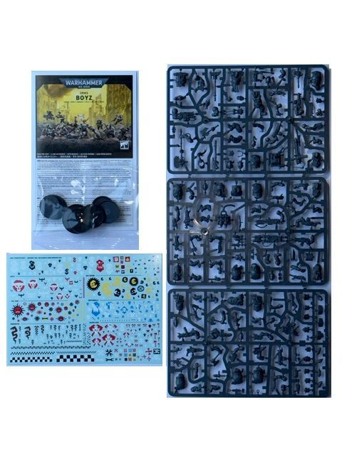 Orks Boyz Mob NEW 10 Models On Sprues - BS