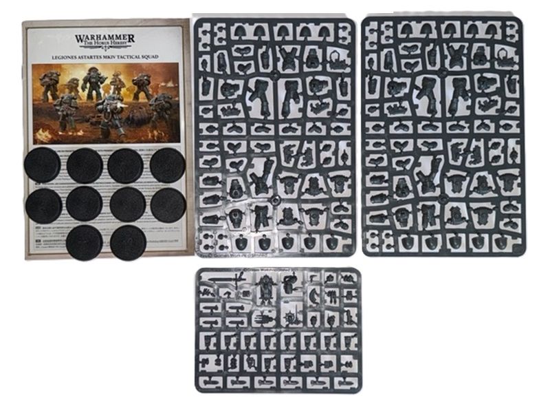 Legion Astartes NEW MKIV Maximus Armour Tactical Marine 10 Man Squad On Sprues