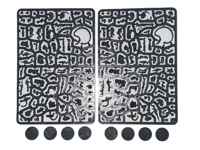 Necromunda Skirmish - NEW Escher Gang Blades Of The Matriarch 8 Figures On /Off Sprues - NSCS