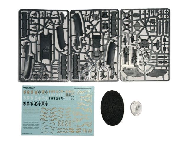 Legio / Adeptus Custodes Pallas Grav-attack Skimmer Model On Sprues - CSBG
