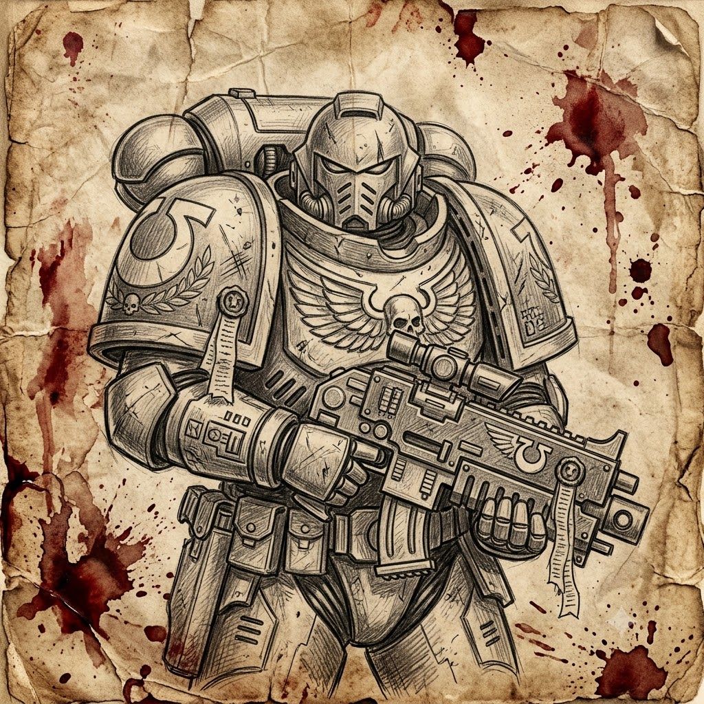 Space Marines NEW Intercessors 10 Man Squad On Sprues -BS