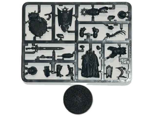 Legio Adeptus Custodes Shield Captain Single Figure On Sprues - BS
