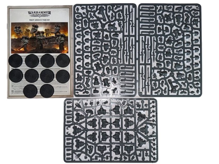 Legion Astartes NEW MKIV Maximus Armour Assualt Marines 10 Man Squad On Sprues  - LAMBG