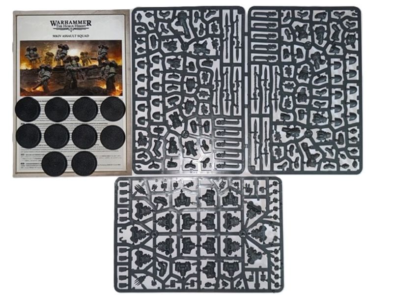 Legion Astartes NEW MKIV Maximus Armour Assualt Marines 10 Man Squad On Sprues  - LAMBG