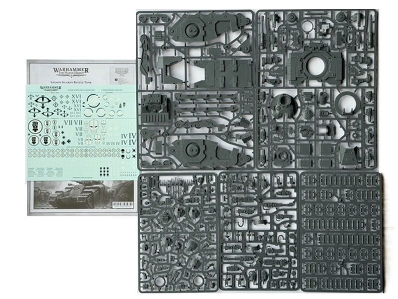 Legion Astartes Sicarian Battle Tank On Sprues  - LAMBG