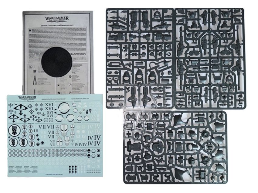 Legion Astartes Contemptor Dreadnought On Sprues  - LAMBG
