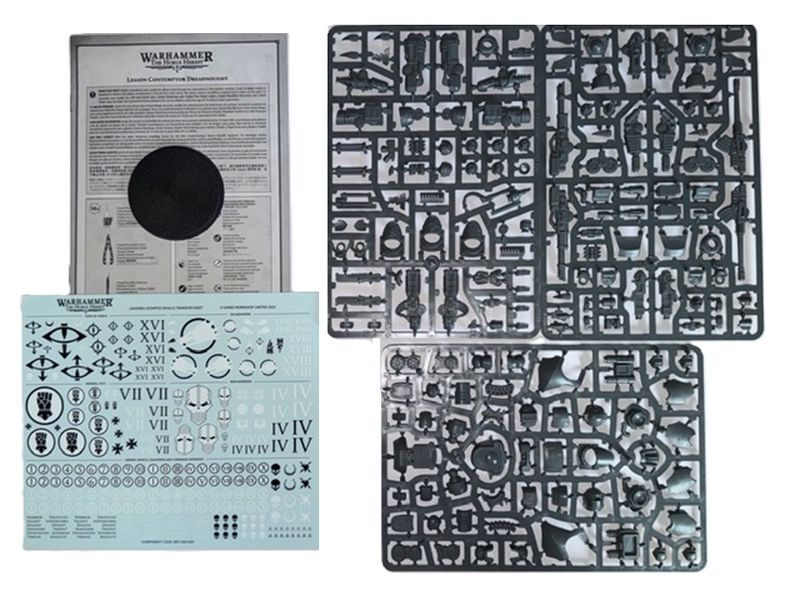 Legion Astartes Contemptor Dreadnought On Sprues  - LAMBG
