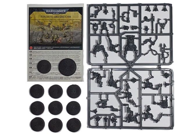 Orks Runtherd & Gretchin Mob 11 Models On Sprues - BS