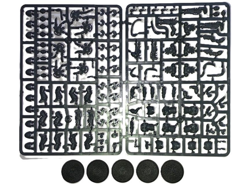 Space Marines Hellblasters 5 Man Squad On Sprues