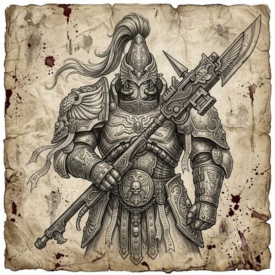 Legio Adeptus Custodes Custodian Guard Sodality 6 Figures On Sprues - BS