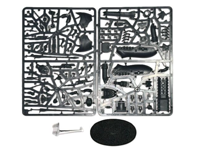 Legio  / Adeptus Custodes Gyrfalcon Jetbike 1 Model On Sprues - BS