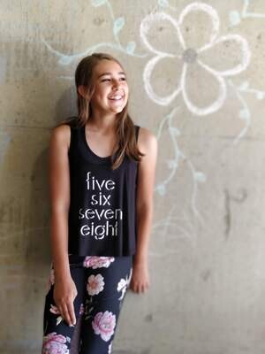 Motionwear 5-6-7-8 Drape Tank Top