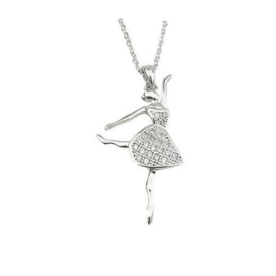 Arabesque Ballerina Necklace