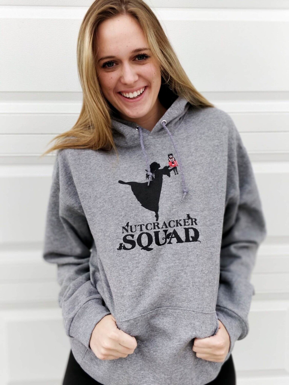 Motionwear Nutcracker Squad Hoodie - Child, Color: Grey, Size: Small