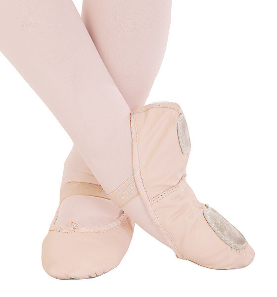Capezio Split Sole Daisy Ballet Shoe, Color: Pink, Size: 4.5, Width: N
