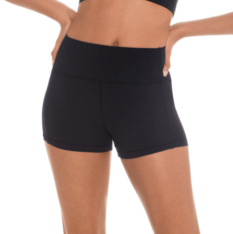 Eurotard Flat Band Shorts - Child, Size: X Small