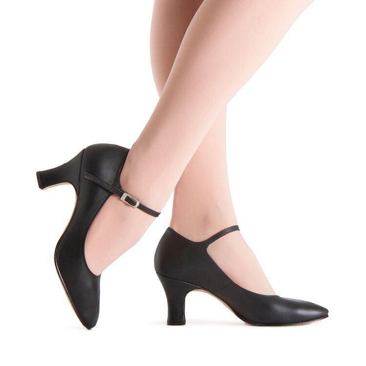 Bloch Chord Ankle Strap 2 1/2&quot; Character Shoe