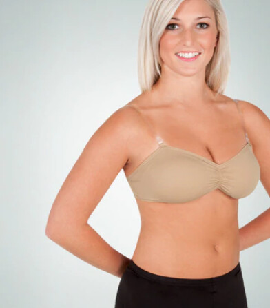 Body Wrappers Versatile Bandeau Padded Bra