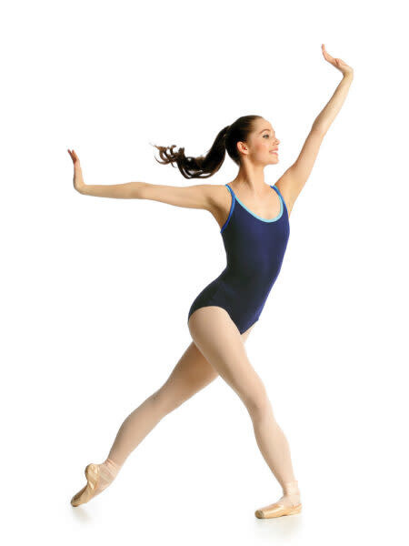 Gaynor Minden Criss Cross Leotard