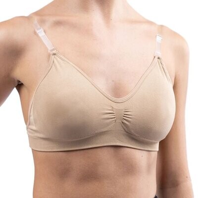 Silky Seamless Clear Back Bra