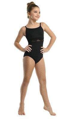 DanzNmotion Siobhan Scallop Lace Camisole Leotard - Child