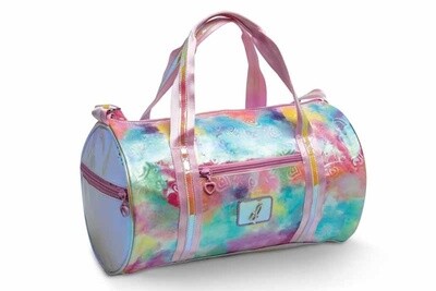 Danzshuz Pastel Clouds and Hearts Duffel