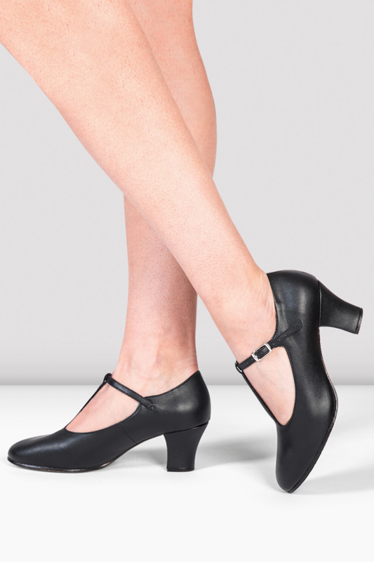 Bloch T-Strap &#39;Roxie&#39; Character Shoe