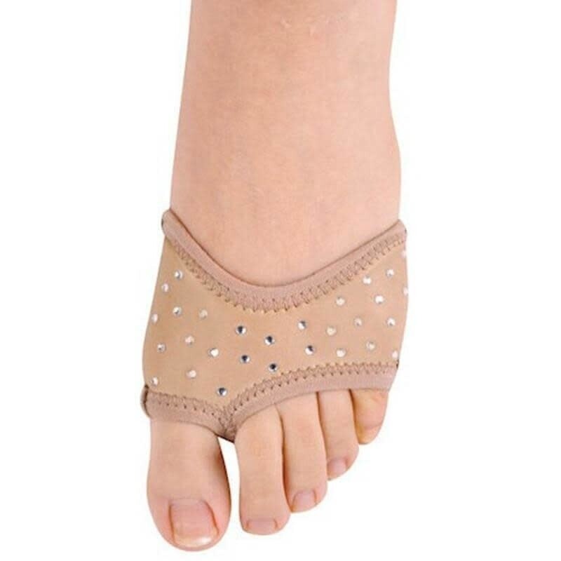 Danshuz Half Sole Neoprene Shoe w/Rhinestone
