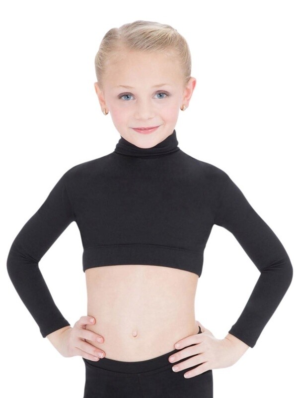 Capezio Turtleneck Long Sleeve Top - Child