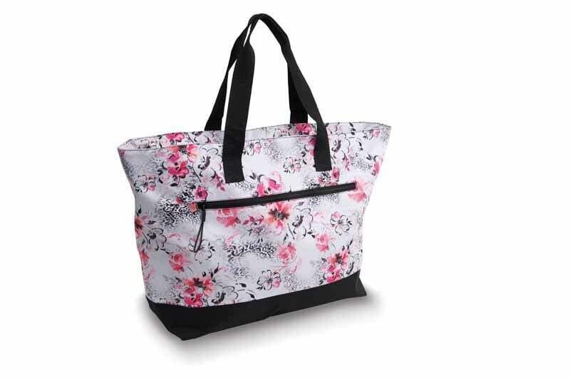 DanzNmotion My Cheetah Floral Tote Bag