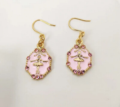 ADS Oval Ballerina Earrings