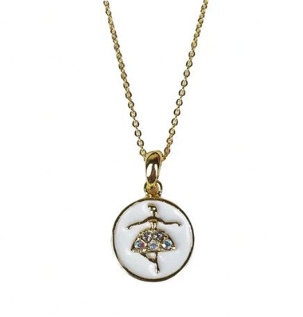 Ballerina Necklace - Circle