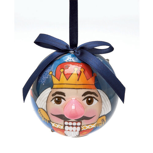 Dasha Blinking Nutcracker Ornament